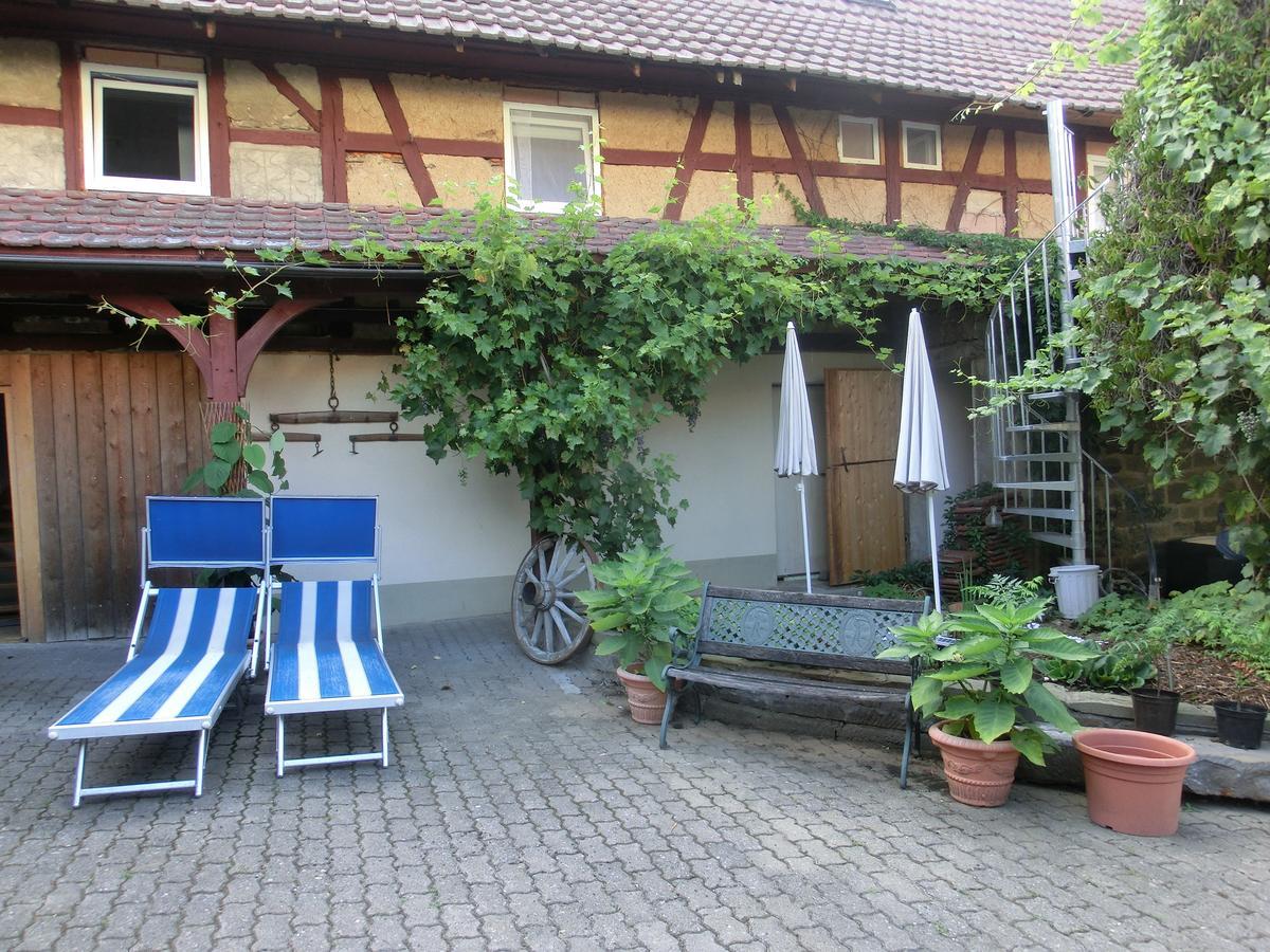 ホテル Zehnthof Geldersheim エクステリア 写真