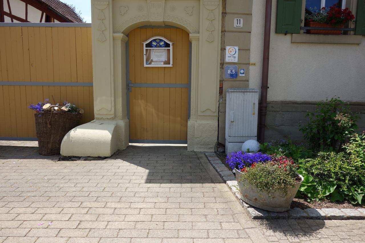 ホテル Zehnthof Geldersheim エクステリア 写真