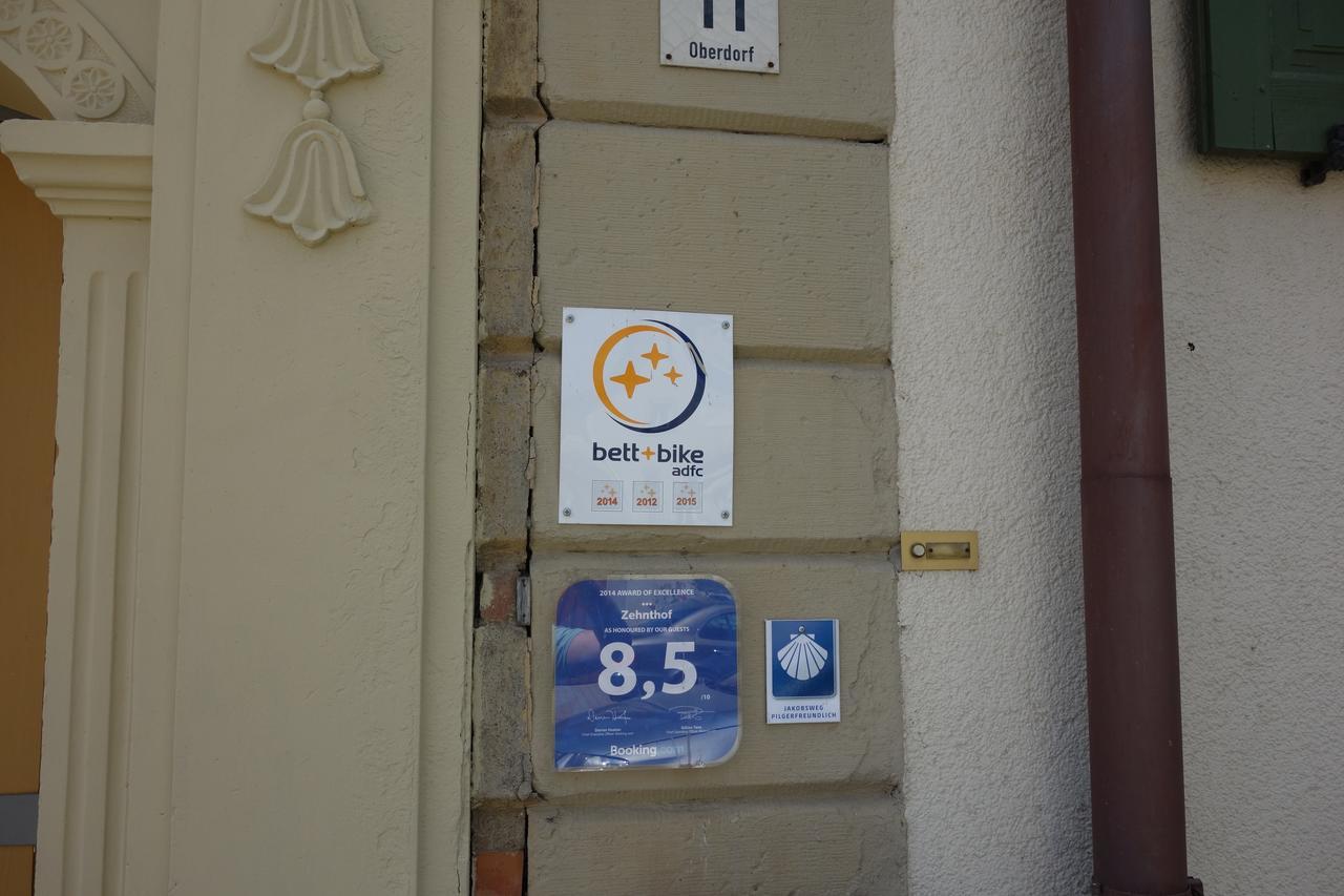 ホテル Zehnthof Geldersheim エクステリア 写真